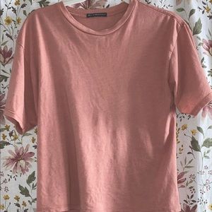 Brandy Melville pink tee